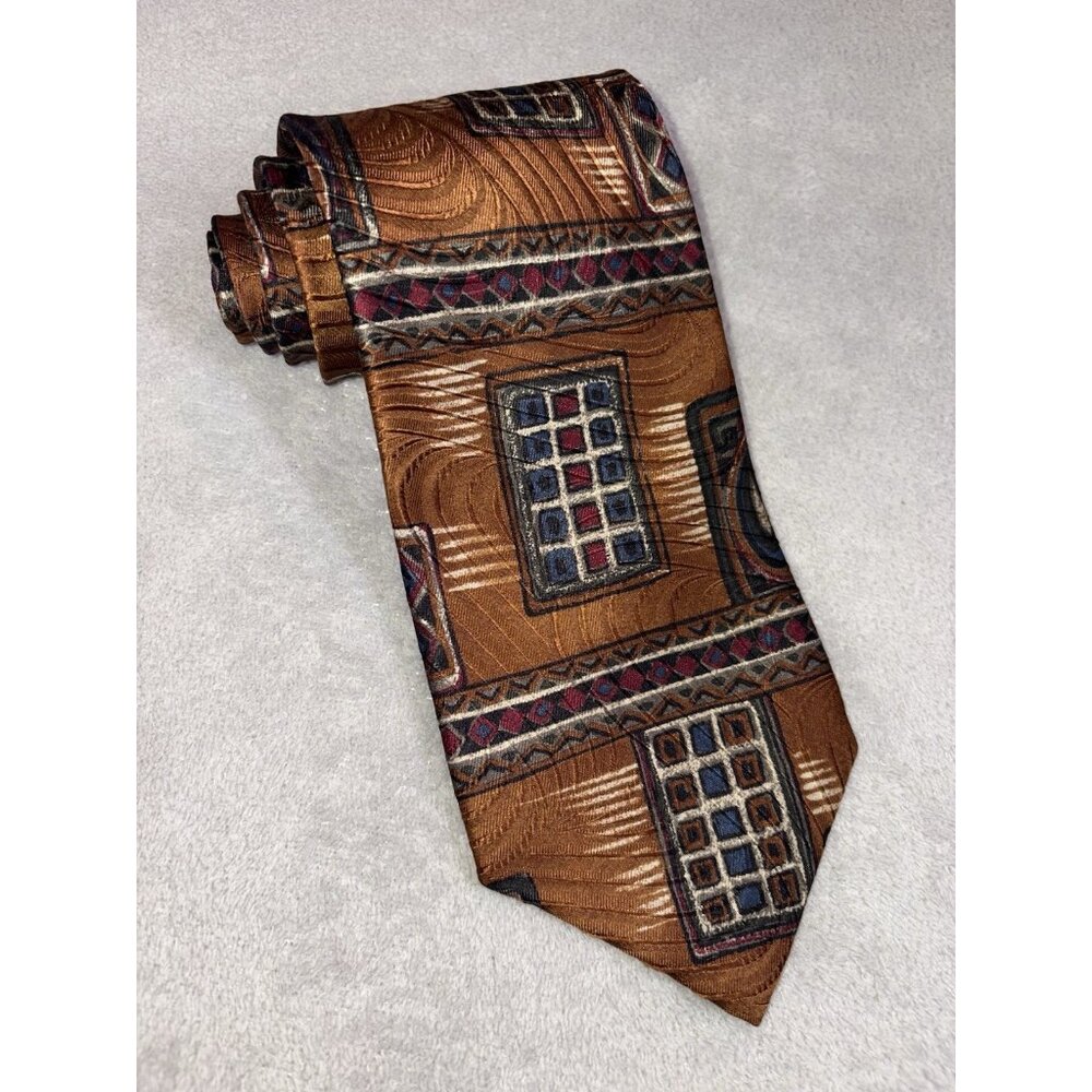 Granger Owings Men’s Necktie 100% Handmade‎ Silk Made in USA Fast Shipping!